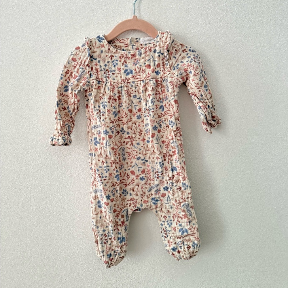 Angel Dear Floral Romper Baby Girl